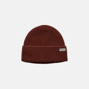 Beanie | 100% uld | Brun