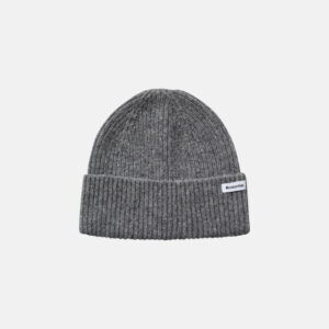 Beanie | 100% uld | Lys grå