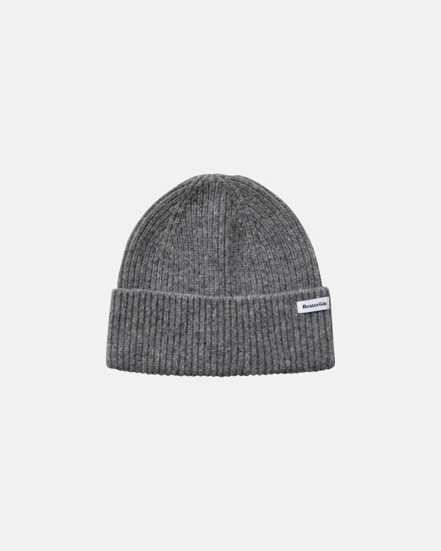 Beanie | 100% uld | Lys grå Beanie | 100% uld | Lys grå
