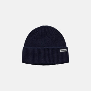 Beanie | 100% uld | Navy