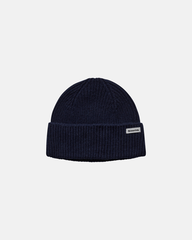 Beanie | 100% uld | Navy Beanie | 100% uld | Navy