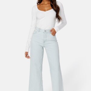 Cropped Wide Jeans