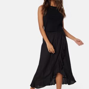 Front Wrap Viscose Skirt
