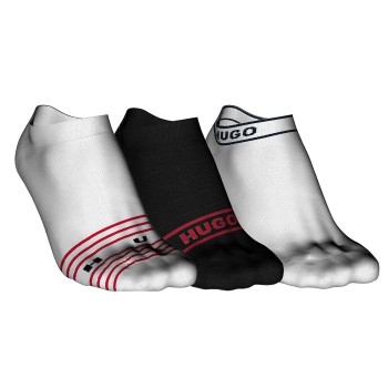 HUGO Strømper 3P Nautical Ankle Socks Rød/Sort Str 39/42 Herre HUGO Strømper 3P Nautical Ankle Socks Rød/Sort Str 39/42 Herre
