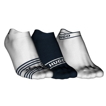 HUGO Strømper 3P Nautical Ankle Socks Sort/Blå Str 39/42 Herre HUGO Strømper 3P Nautical Ankle Socks Sort/Blå Str 39/42 Herre