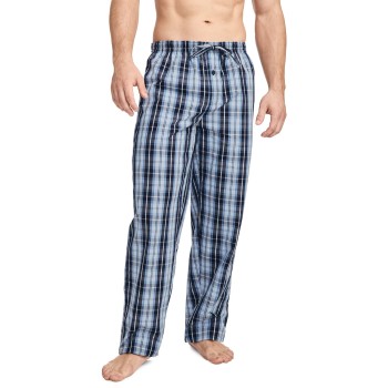 Jockey Loungewear Pant Woven Lyseblå Ternet bomuld Small Herre