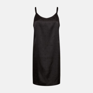 Kjole "Logo" | Polyester | Rød