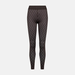 Leggings "Logo" | Polyester | Brun