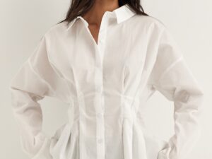 Long Sleeve Waist Shirt