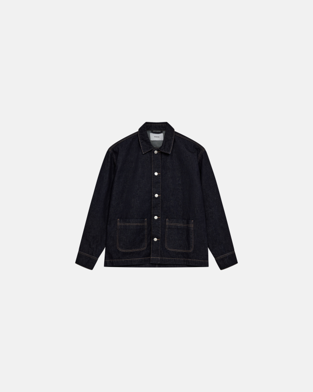 Nathan denim overshirt | 100% bomuld | Rinsed Nathan denim overshirt | 100% bomuld | Rinsed
