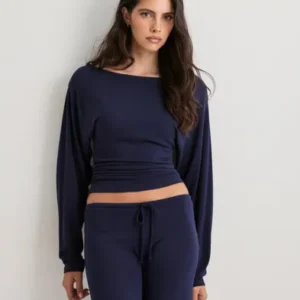 Nelly - Blå - My Chill Boatneck Sweat