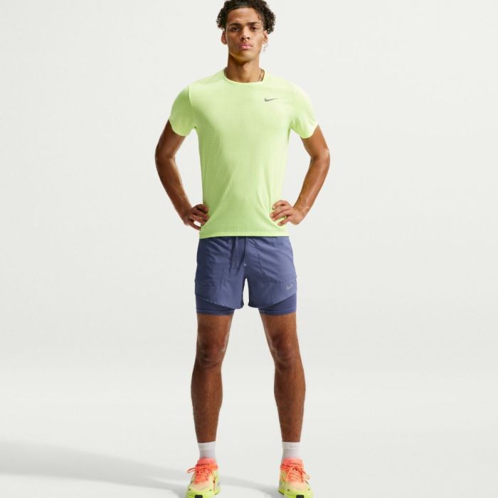 Nike Dri-FIT Stride 5 Inch Hybrid Shorts Str. XL Blå Herre Nike Dri-FIT Stride 5 Inch Hybrid Shorts Str. XL Blå Herre