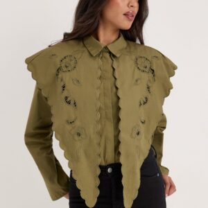 Objesta L/S OZ SCARF SHIRT