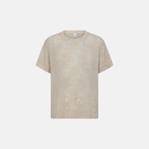Oversize t-shirt "Blonde" | Polyamid | Creme