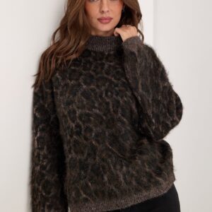 Pcelina Ls High Neck Knit