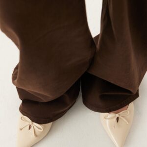 Pointy Flat Slingback