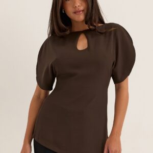 Rounded Sleeve Blouse