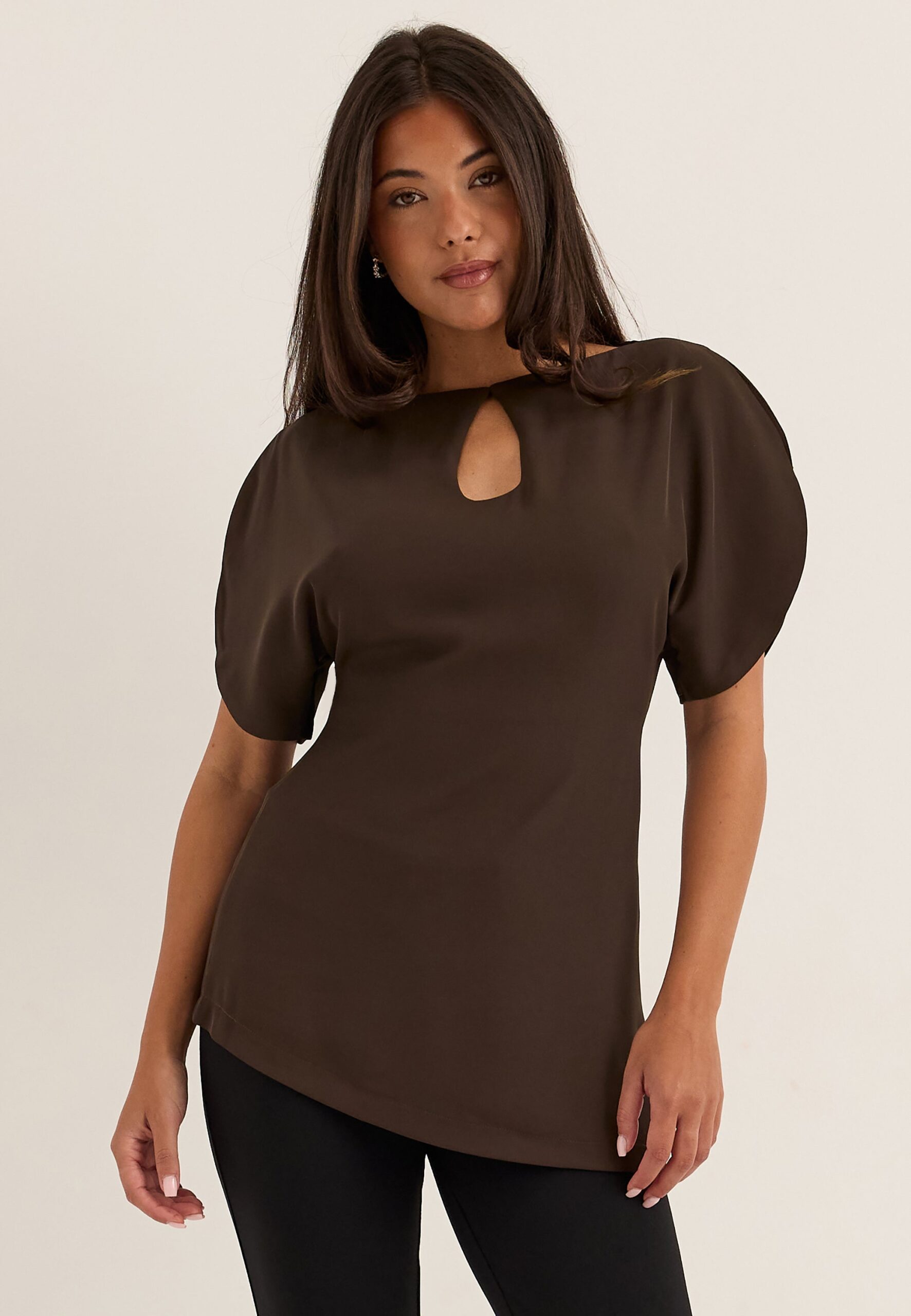 Rounded Sleeve Blouse Rounded Sleeve Blouse