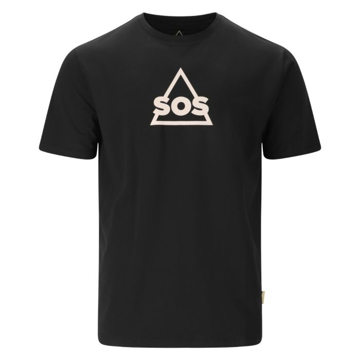 SOS Kvitfjell SS Tee V2 Str. M Sort Herre SOS Kvitfjell SS Tee V2 Str. M Sort Herre