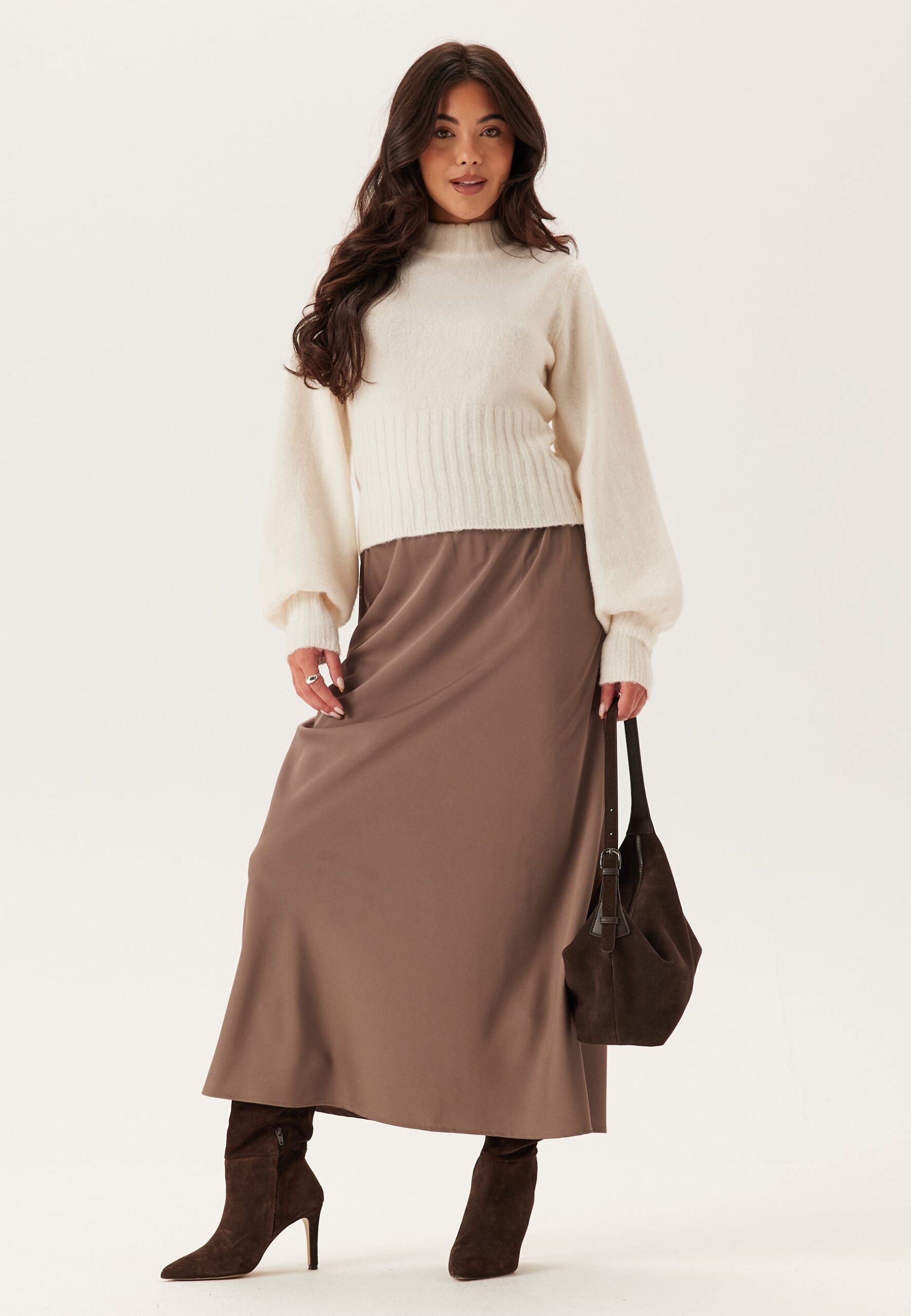 Satin Midaxi Skirt Satin Midaxi Skirt