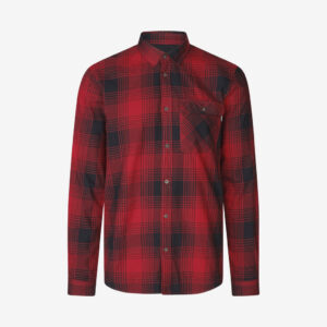 Seeland - Glen Flannel skjorte (Rød) - S