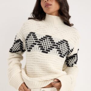 Slwlili Ls Knit High Neck
