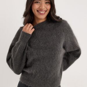 Slwmira Ls Knit Short O-neck