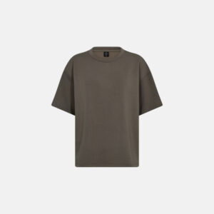 Sweat t-shirt "Oversize" | Polyester | Brun