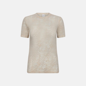 T-shirt "Blonde" | Polyamid | Creme