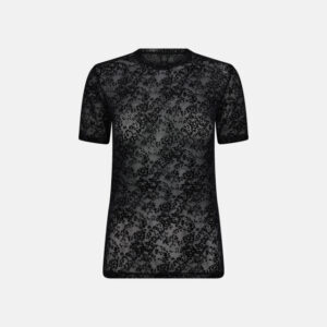 T-shirt "Blonde" | Polyamid | Sort