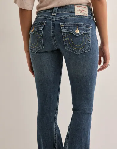 True Religion - Blå - Joey Lr Flare