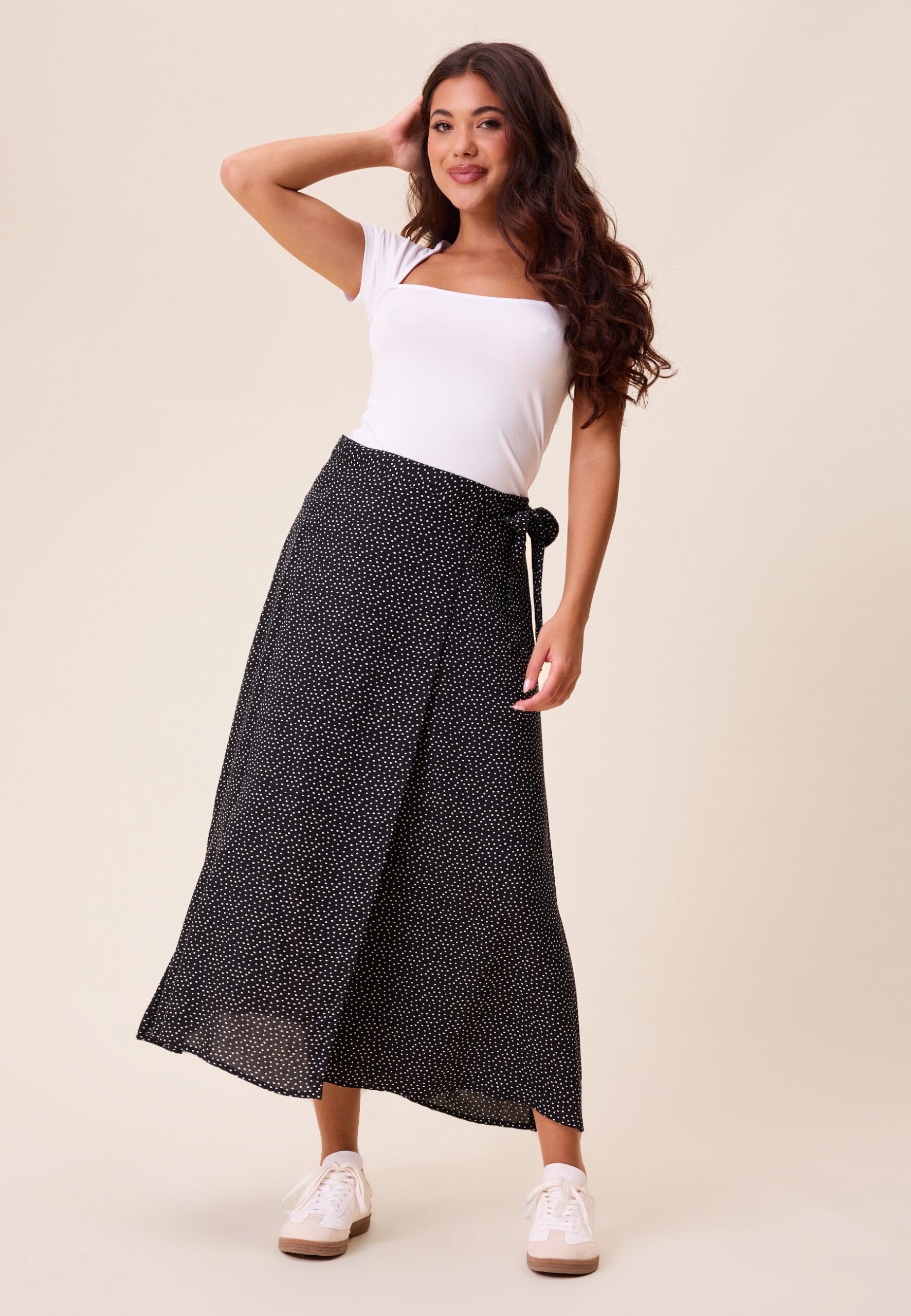Viscose Midi Wrap Skirt Viscose Midi Wrap Skirt