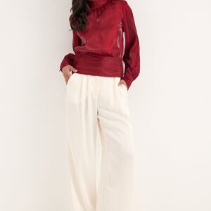Vmpolly Ls High Neck Top