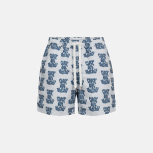 Willy badeshorts | 100% polyester | Blå m. mønster