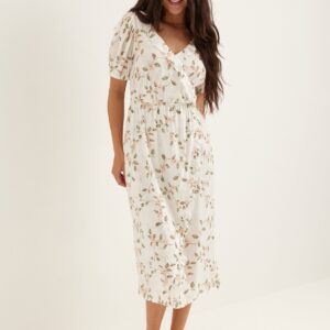 Wrap Frill Dress