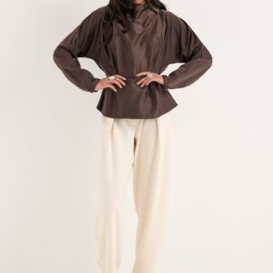 Yaspella Ls Funnel Neck Top